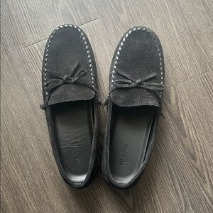Madewell suede loafers